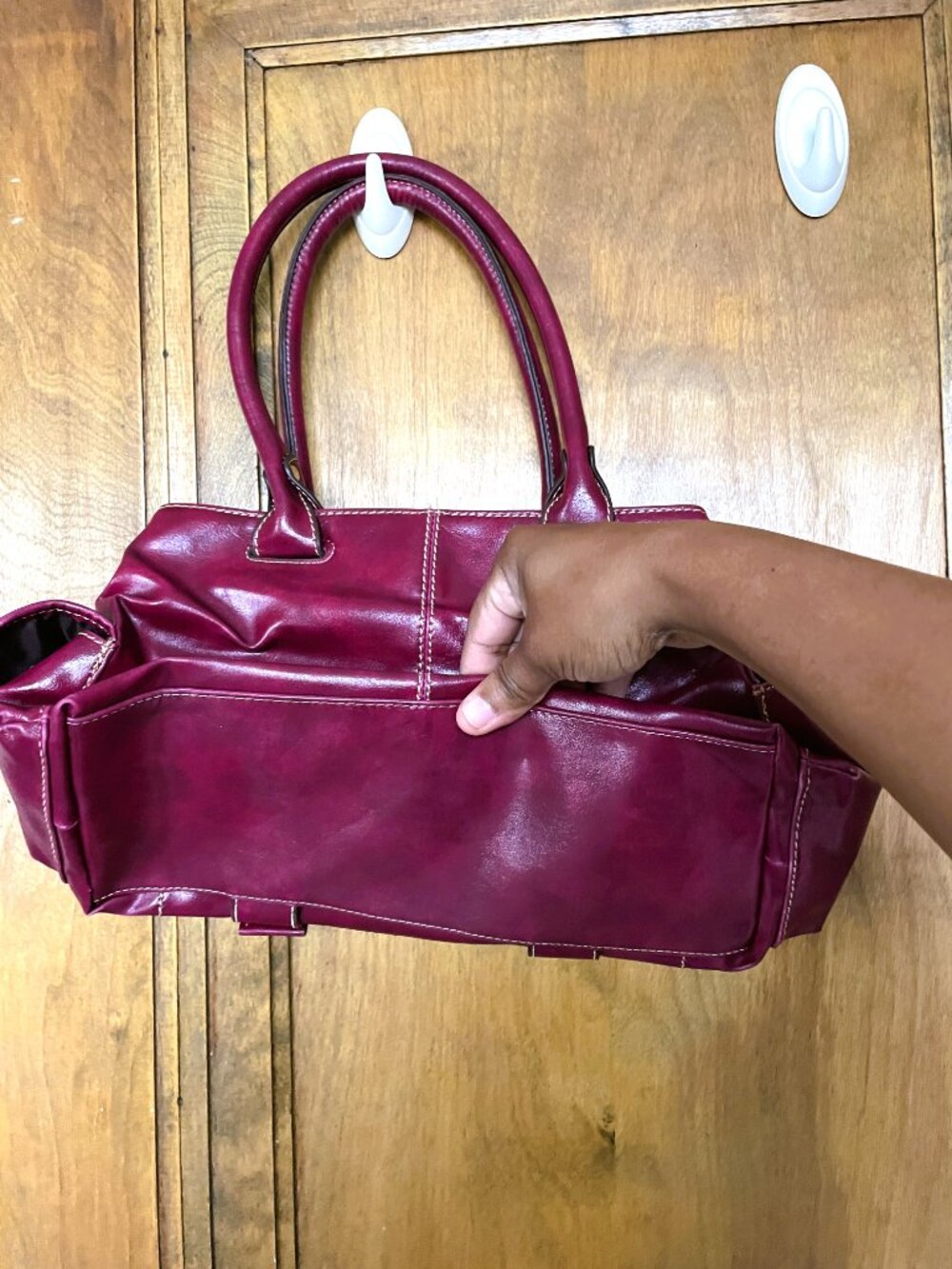 VTG Aldo Shoulder Bag - COOL Multi Compartment Zip Divider Purse - Picture 3 of 11